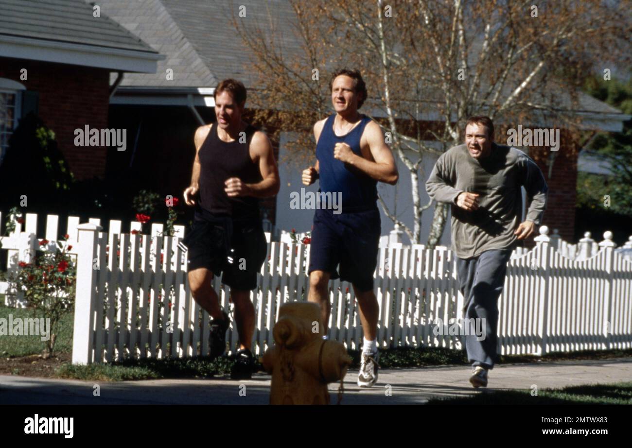 American Beauty année : 1999 USA Directeur : Sam Mendes Scott Bakula, Sam Robards, Kevin Spacey Banque D'Images