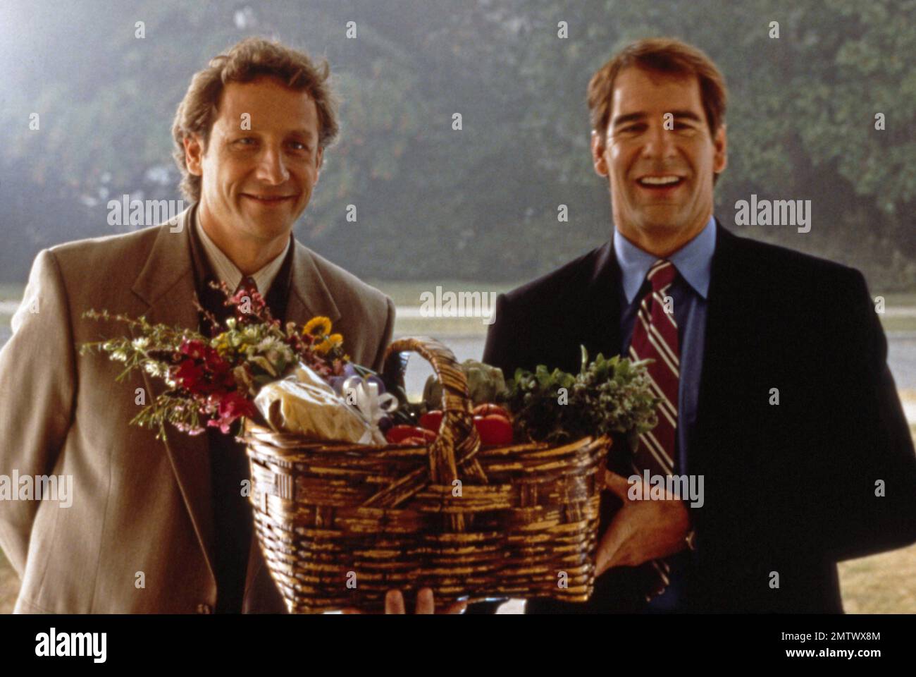 Année de la beauté américaine : 1999 Etats-Unis Directeur : Sam Mendes Scott Bakula, Sam Robards Banque D'Images
