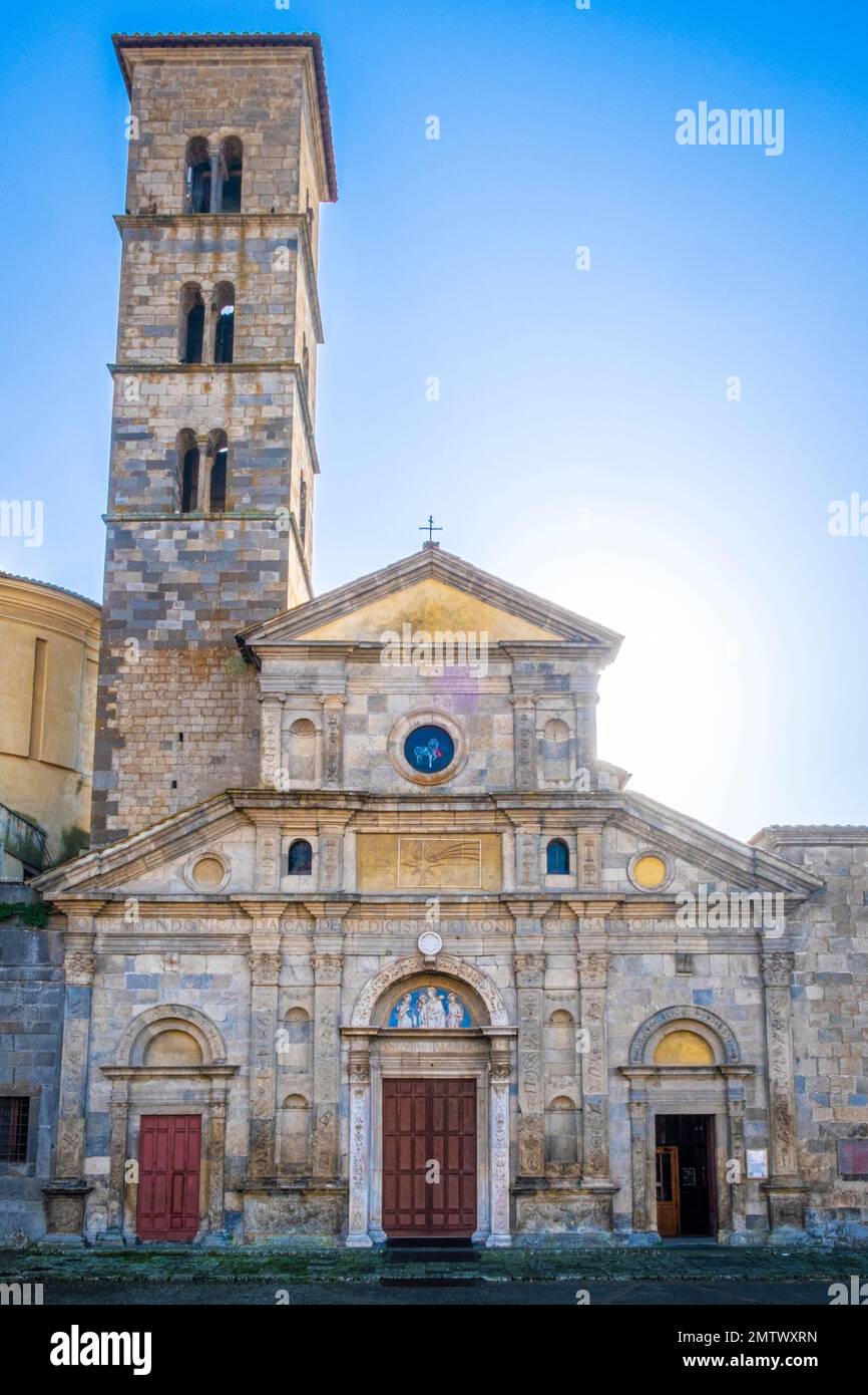 Basilique de Santa Cristina. Bolsena, Viterbo, Latium, Italie, Europe. Banque D'Images