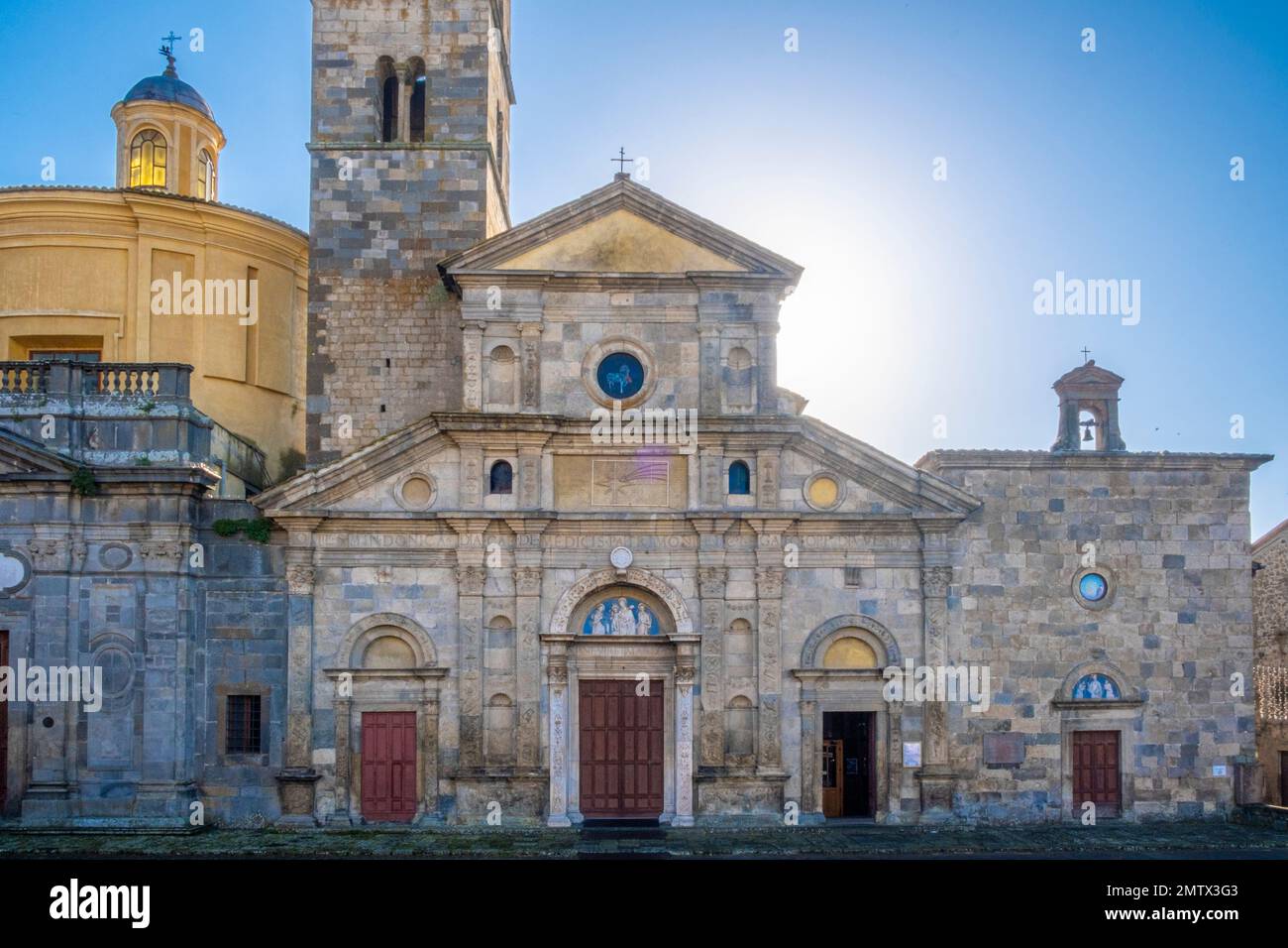 Basilique de Santa Cristina. Bolsena, Viterbo, Latium, Italie, Europe. Banque D'Images