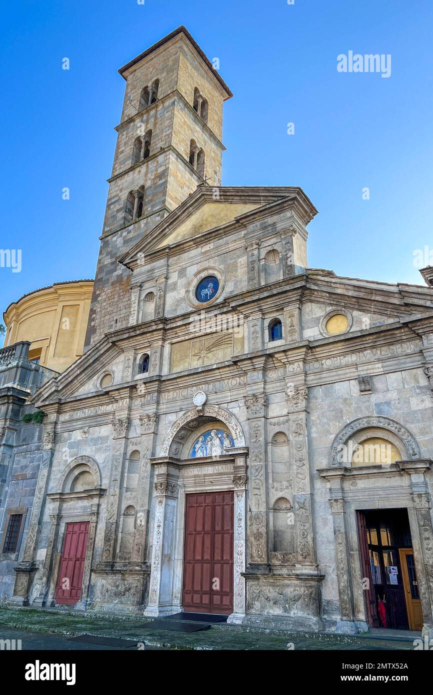 Basilique de Santa Cristina. Bolsena, Viterbo, Latium, Italie, Europe. Banque D'Images