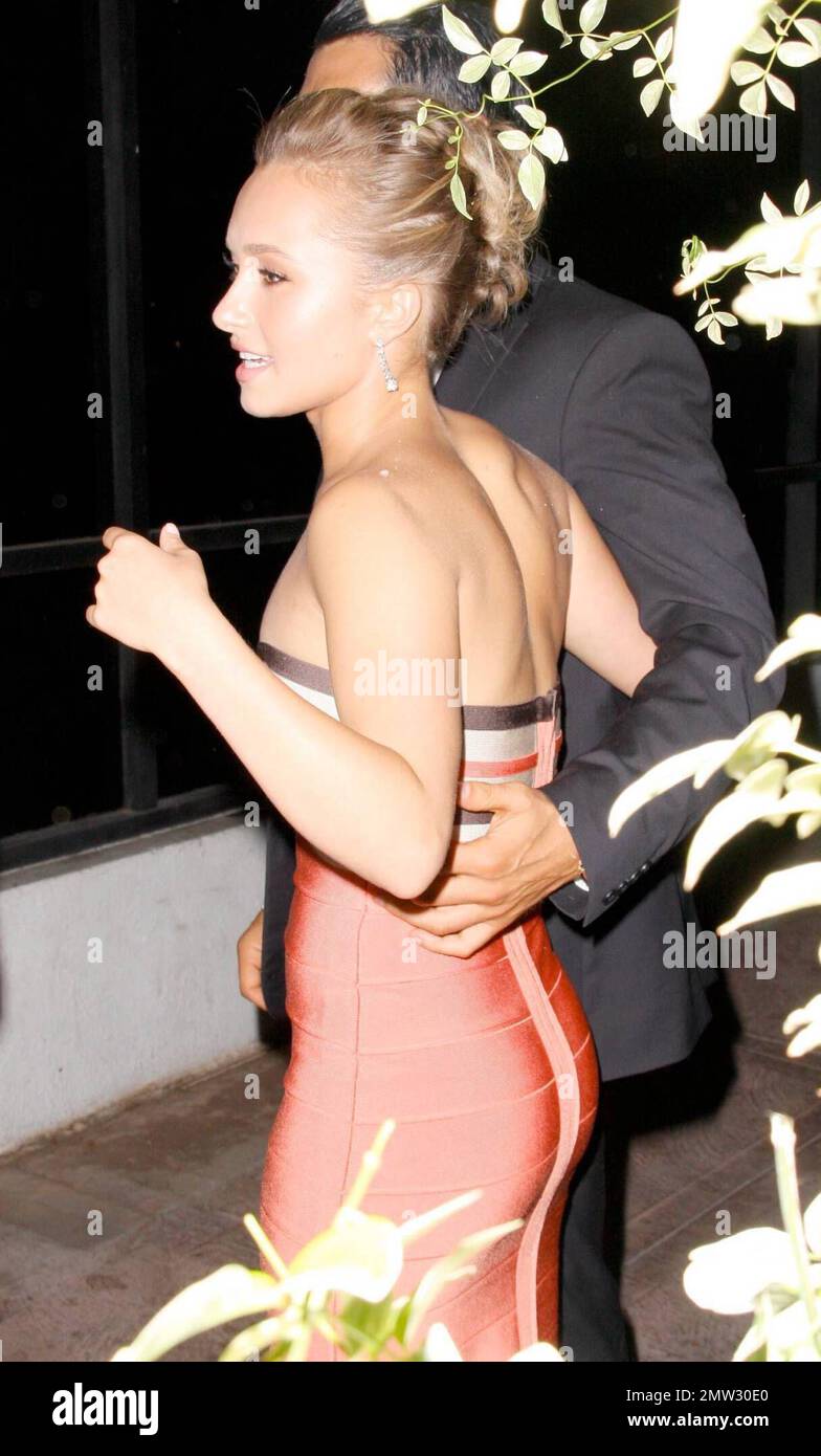 EVA Longoria Parker (L) et Hayden Panettiere à la Fondation Whaleman profitent de Beso à Hollywood, CA. 8/10/08. Banque D'Images