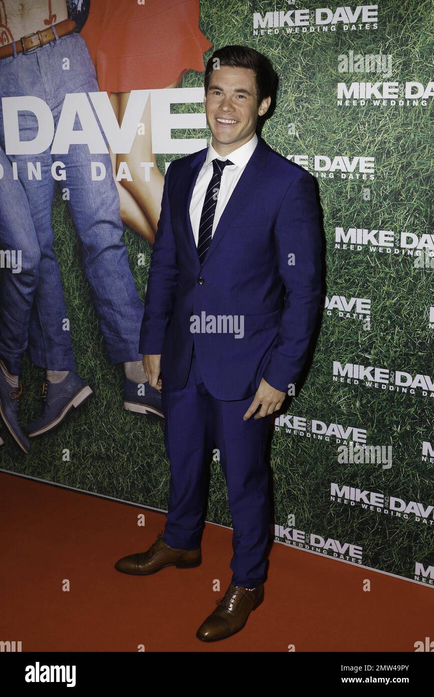 Adam Devine à la première australienne des dates de mariage « mike et Dave Need » à Sydney, en Australie. 6th juillet 2016. Banque D'Images