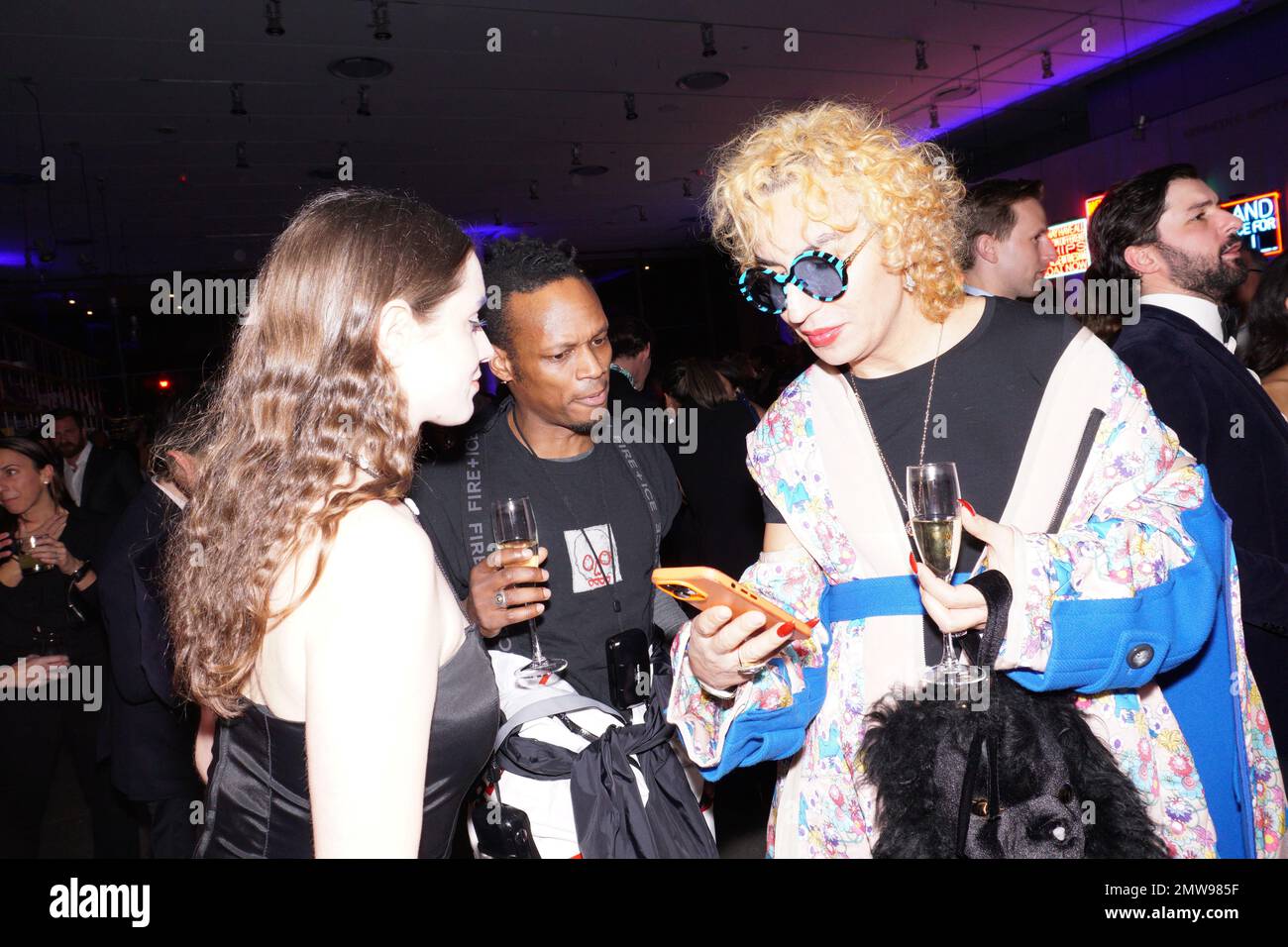 The Whitney Art Party 2023 au Whitney Museum of American Art 31 janvier 2023 photos Nadja Sayej Banque D'Images