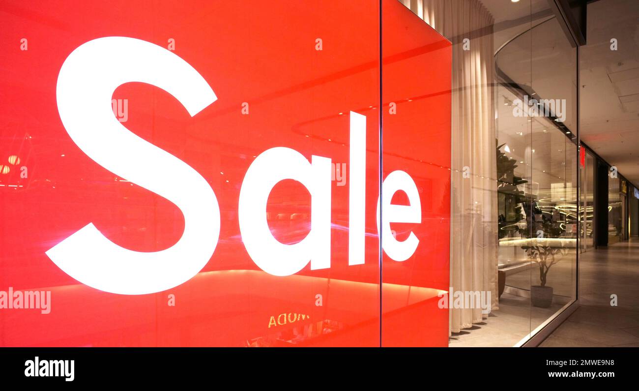 Vente, VENTE, Centre commercial, Stuttgart, Bade-Wurtemberg, Allemagne Banque D'Images