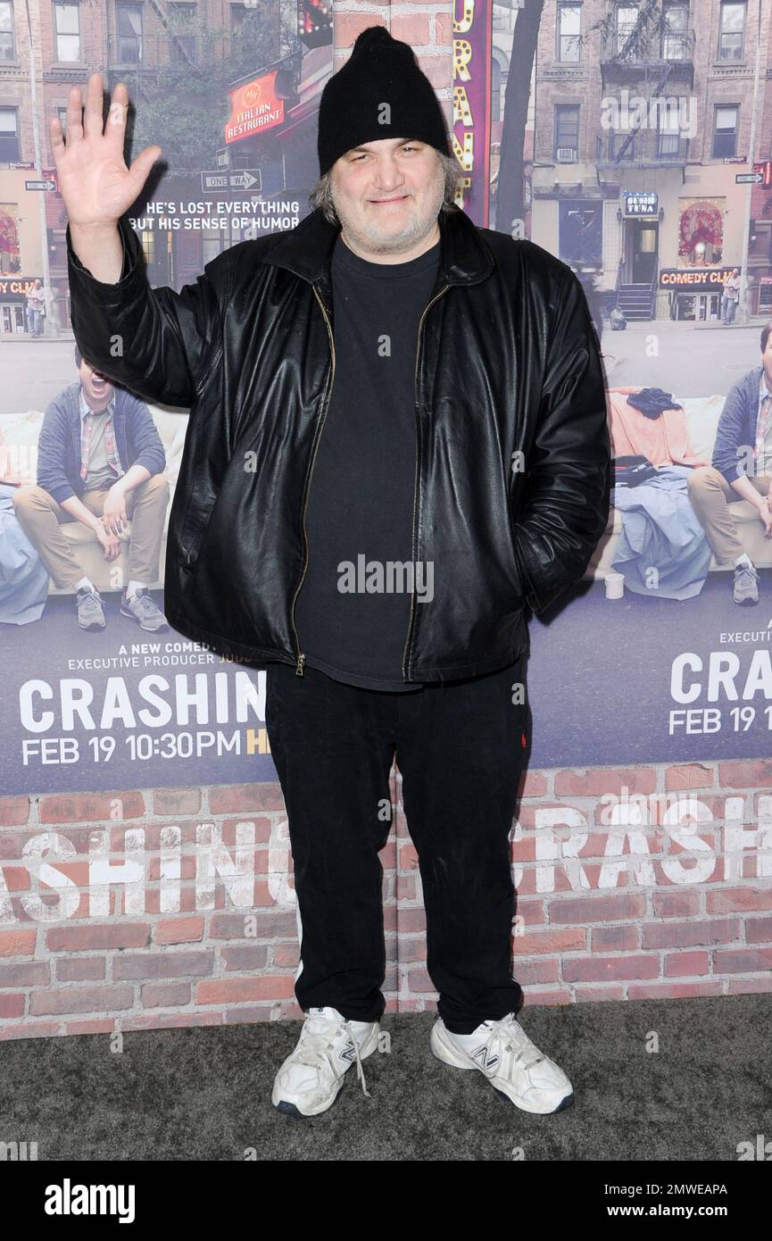Artie Lange attends the LA Premiere of "Crashing at Avalon Hollywood on Wednesday, Feb. 15, 2017, in Los Angeles. (Photo by Richard Shotwell/Invision/AP) Banque D'Images