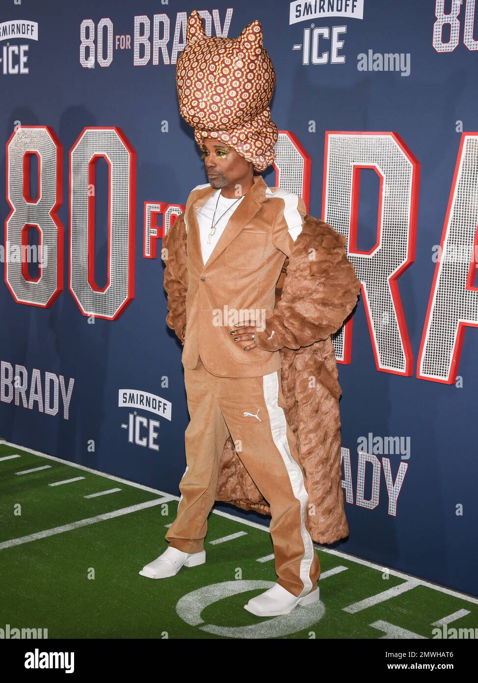 31 janvier 2023 - Westwood, Californie - Billy porter. Los Angeles première projection de Paramount Pictures ''80 pour Brady'' au Regency Village Theatre. (Credit image: © Billy Bennight/AdMedia via ZUMA Press Wire) USAGE ÉDITORIAL SEULEMENT! Non destiné À un usage commercial ! Banque D'Images