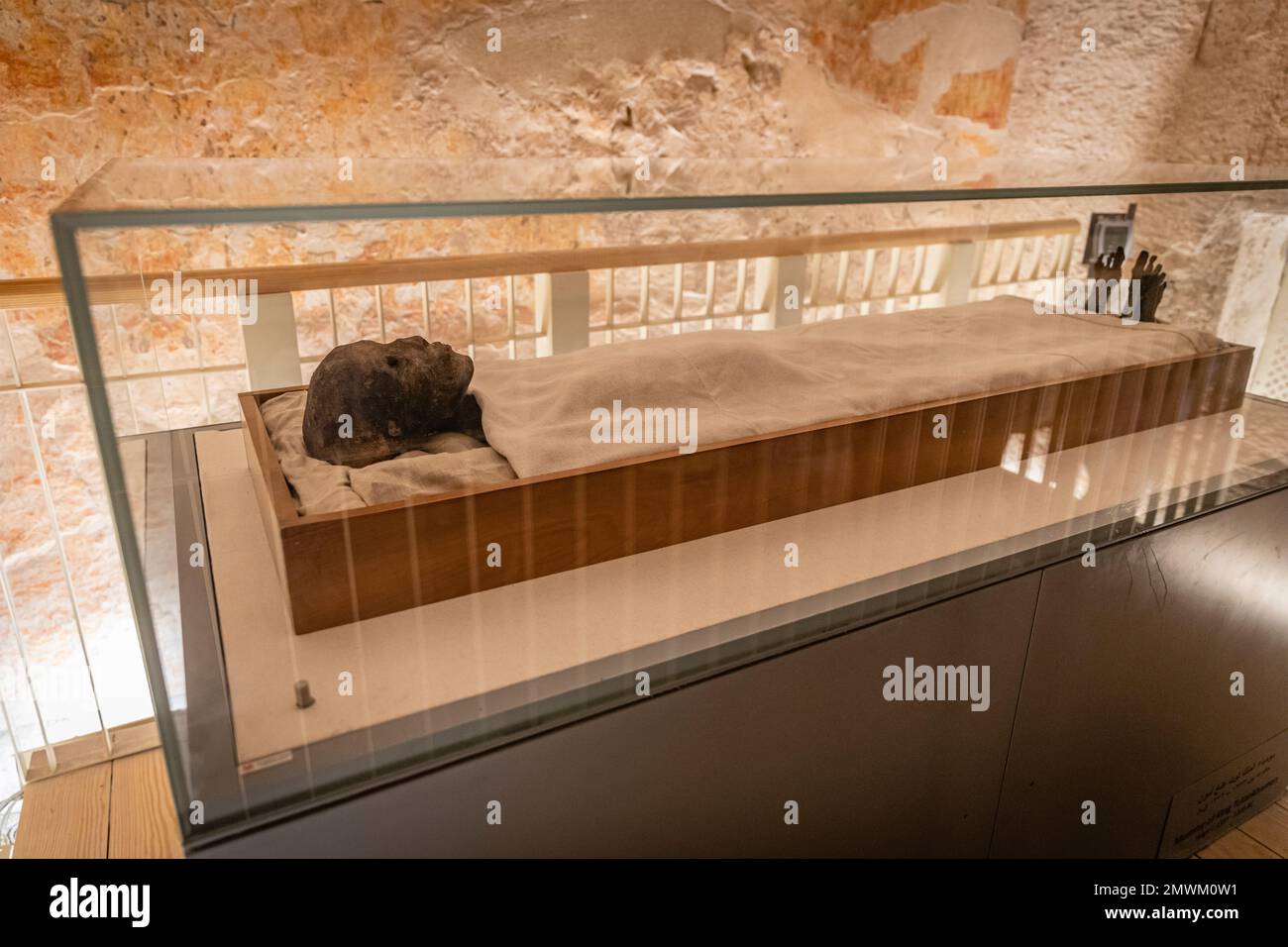 Tombe de Toutankhamon à la Vallée des Rois, Louxor, Égypte Banque D'Images