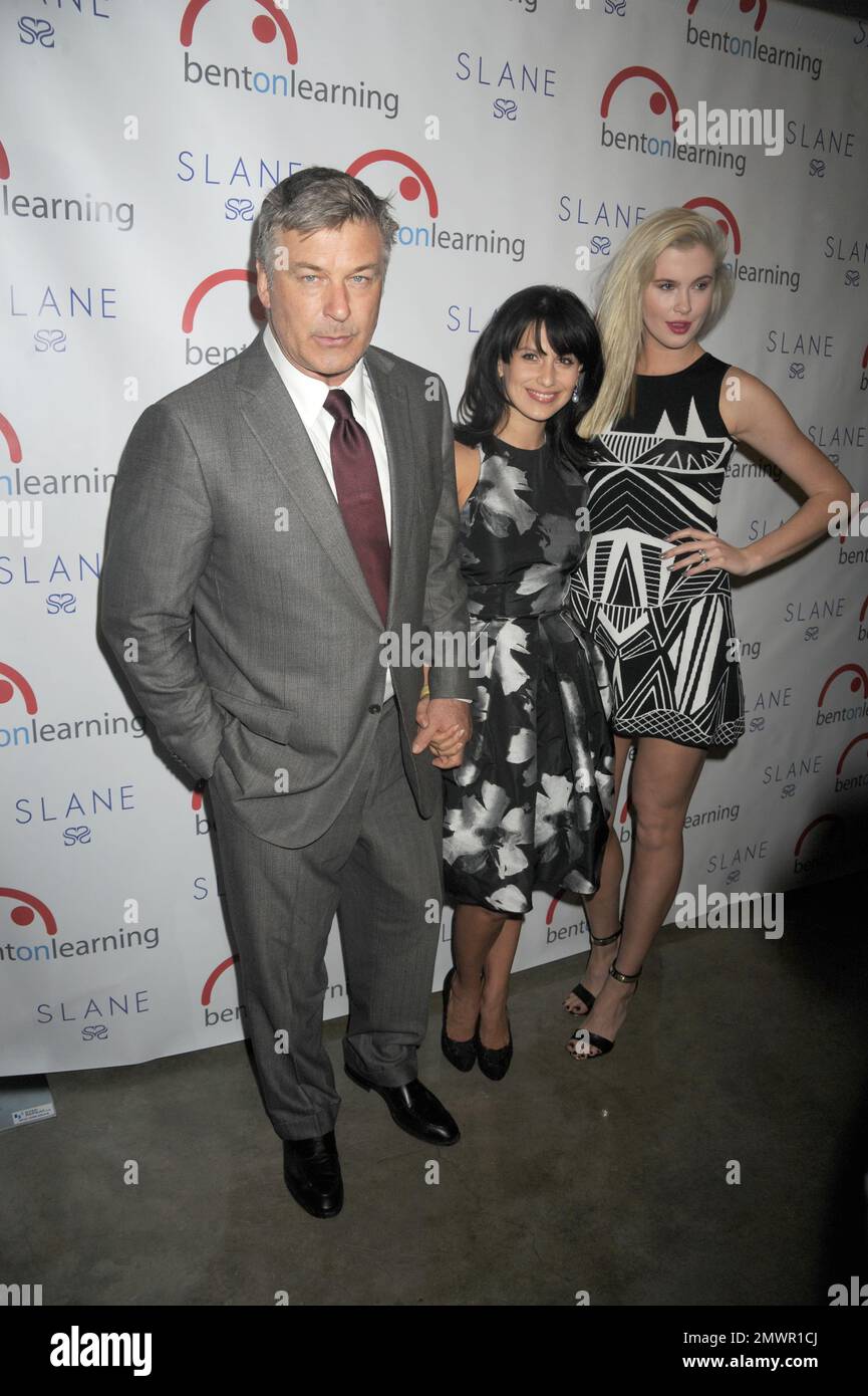 Manhattan, États-Unis d'Amérique. 31 Dec, 2008. NEW YORK, NY - 29 janvier : (L-R) Acteur Alec Baldwin, l'hôte et sa femme Hilaria Baldwin, et le modèle de l'Irlande Baldwin assister à la 5e édition se pencha sur l'apprentissage d'inspiration ! Gala à la salle de bal de Prince George le 29 janvier 2014 à New York City People : Alec Baldwin__Hilaria Baldwin Baldwin Irlande : Tempête Crédit Media Group/Alamy Live News Banque D'Images