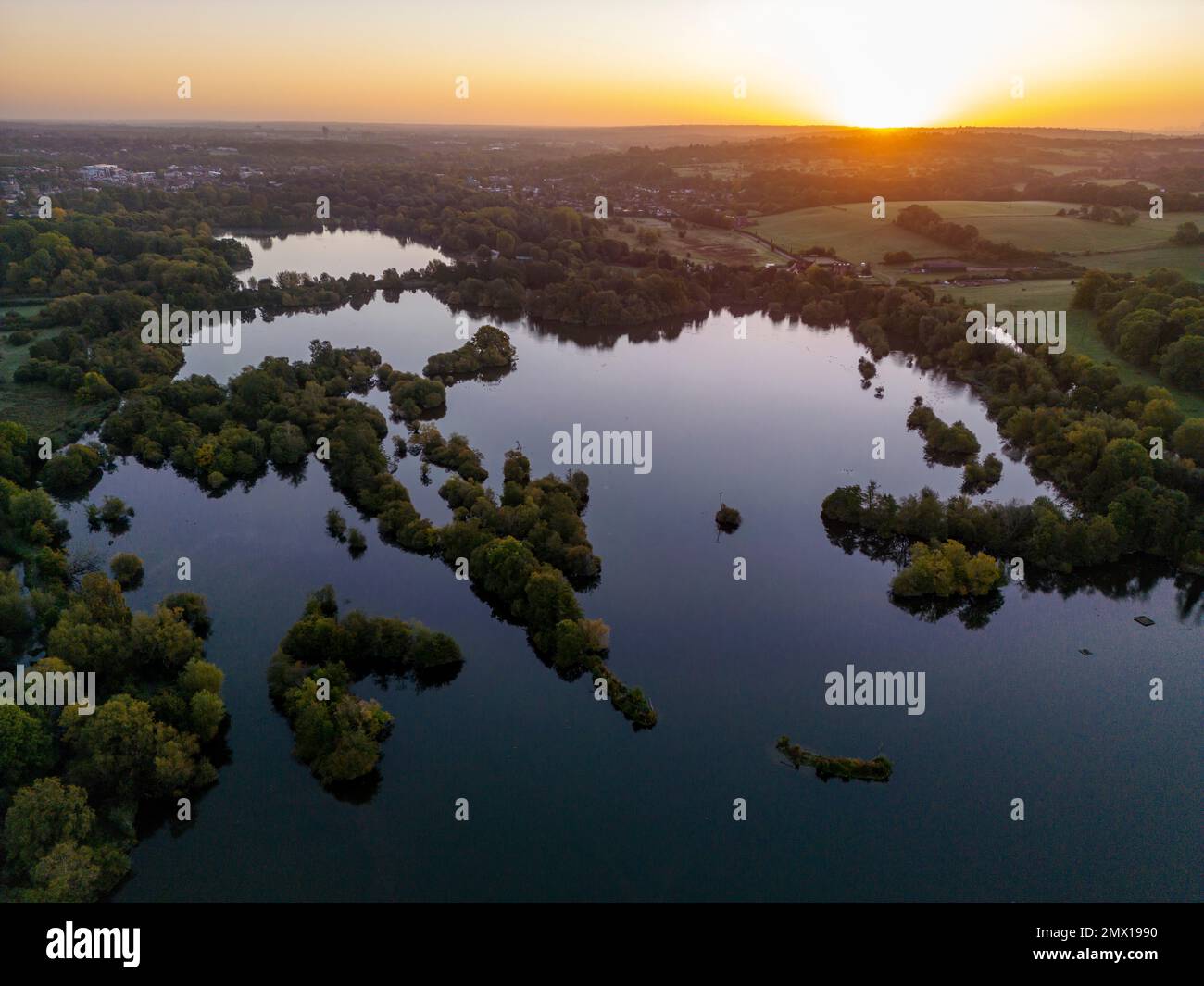 Croxley & Rickmansworth, Hertfordshire, Photographie locale Banque D'Images