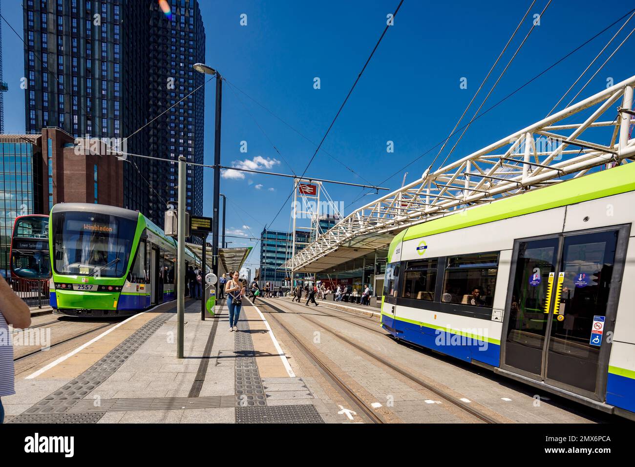 Croydon, Londres, Photographie locale Banque D'Images