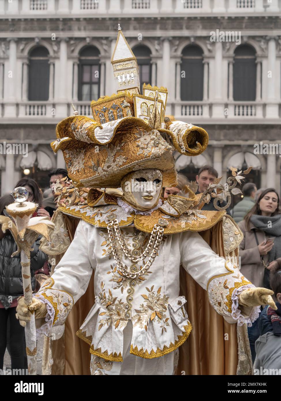 Festival Du Carnaval Italien Costume Vénitien De Venise Mascarade
