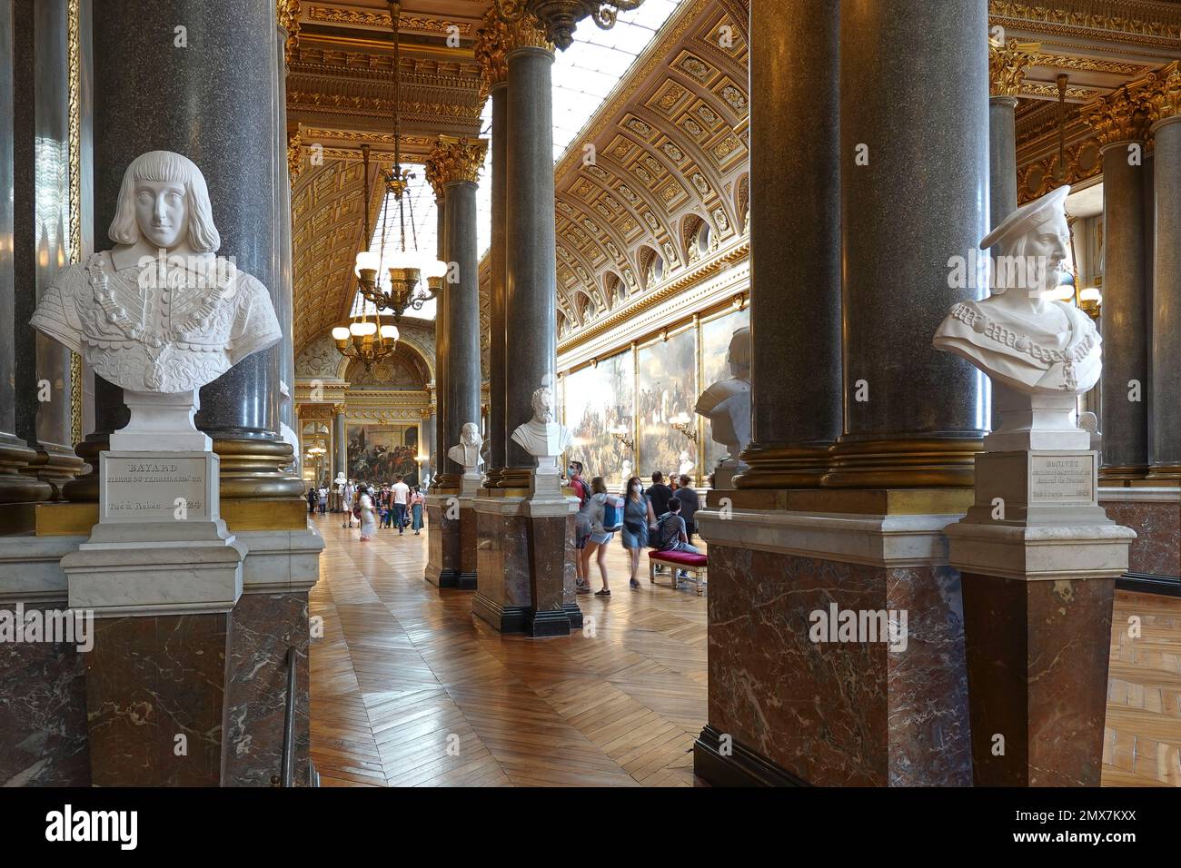 France, Versailles, Château de Versailles, la Galerie des batailles photo © Fabio Mazzarella/Sintesi/Alamy stock photo Banque D'Images