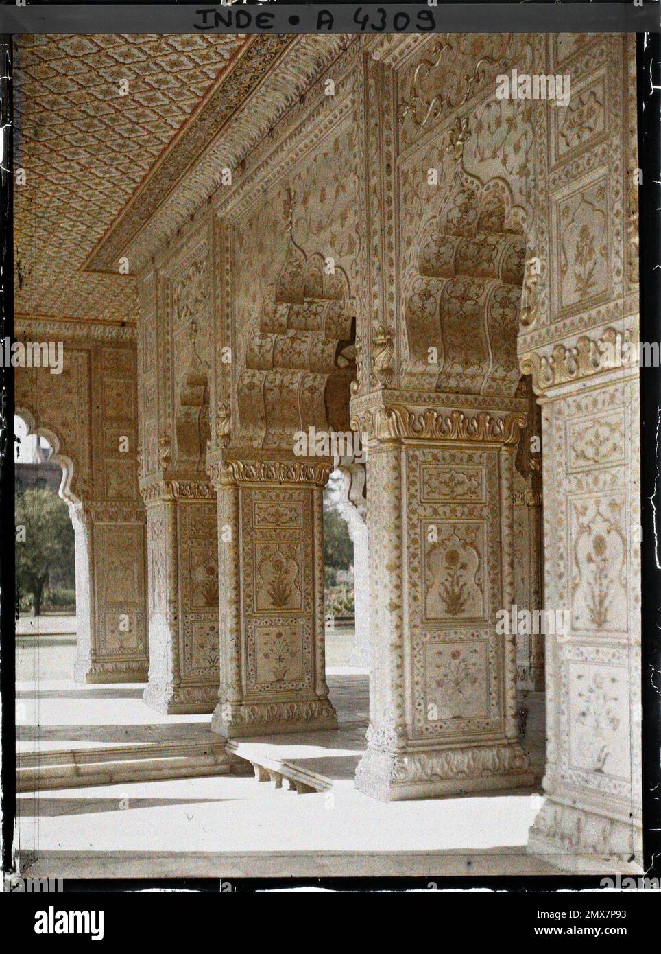 Delhi Inde Int rieur De La Salle D audience Priv e Diwan i Khas Dans 