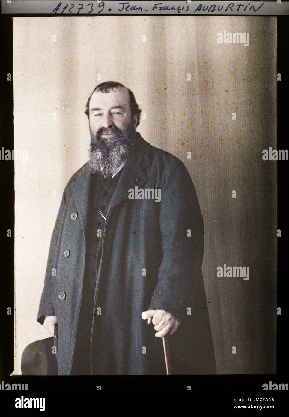 Propriété d'Albert Kahn, Boulogne, France le Painre Jean-François Auburtin , Banque D'Images