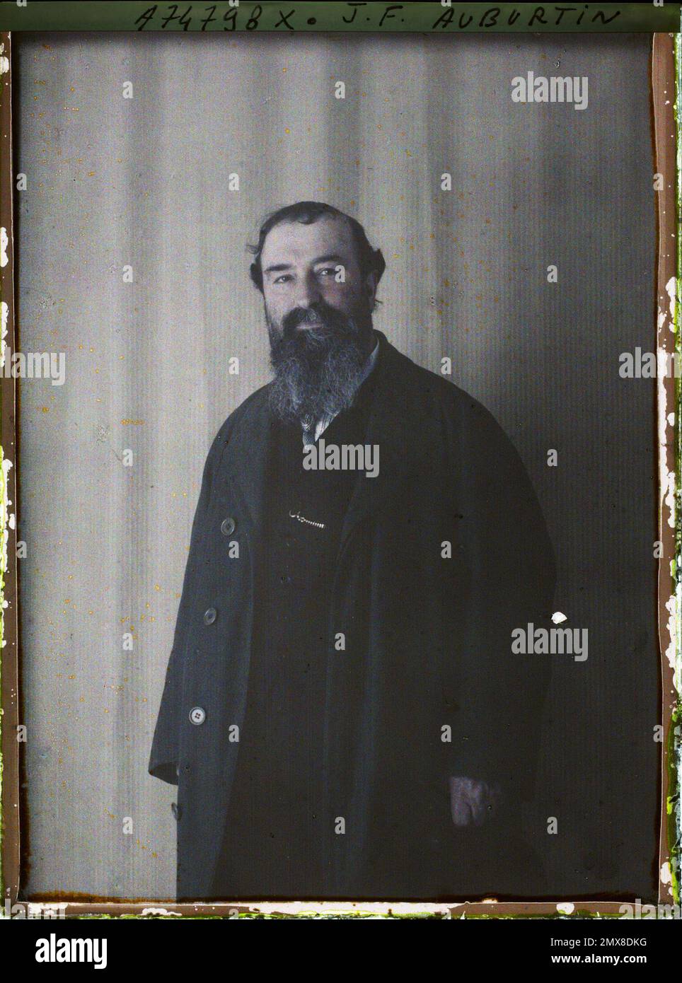 Propriété d'Albert Kahn, Boulogne, France le Painre Jean-François Auburtin , Banque D'Images