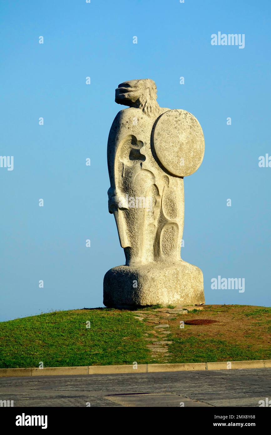 Tour d'Hercule, La Corogne est une ville et une municipalité de Galice, Espagne. La Corogne est la ville la plus peuplée de Galice et la deuxième plus peuplée Banque D'Images