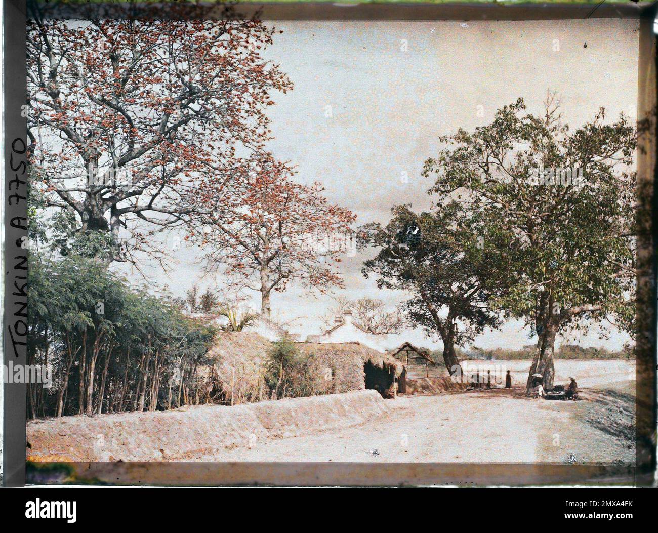 Coin de chemin autour de hanoi Banque de photographies et d’images à