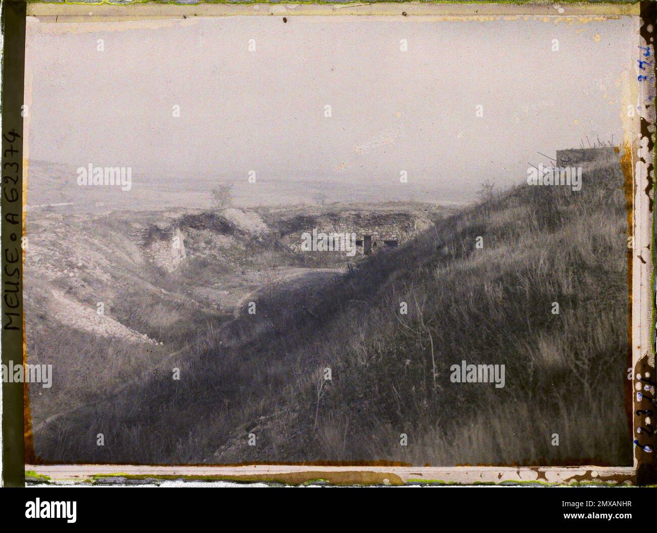 Vaux, France , 1929 - provinces françaises - Stéphane Passet - (26 mars -18 mai) Banque D'Images