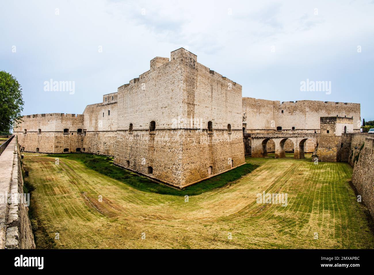 Barletta, Apulia, Barletta, Apulia, Italie, Forteresse Staufer datant du 10th siècle Banque D'Images