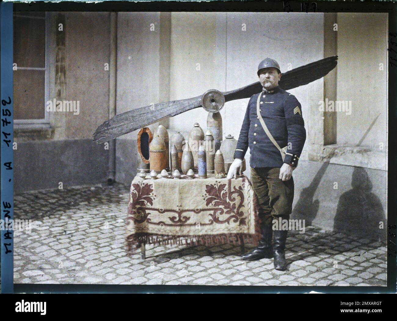 Reims , Marne , Champagne , France , 1917 - Marne - Fernand Cuville (section photographique des armées) Banque D'Images