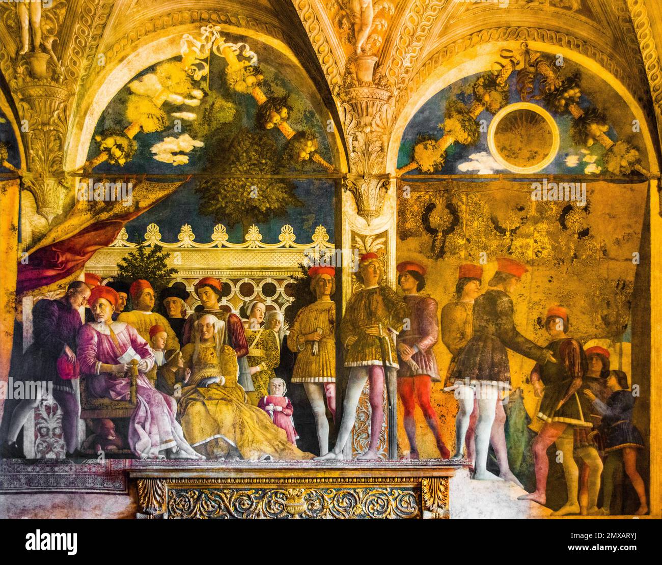 fresque-cycle-la-cour-de-gonzaga-camera-degli-sposi-bridal-room