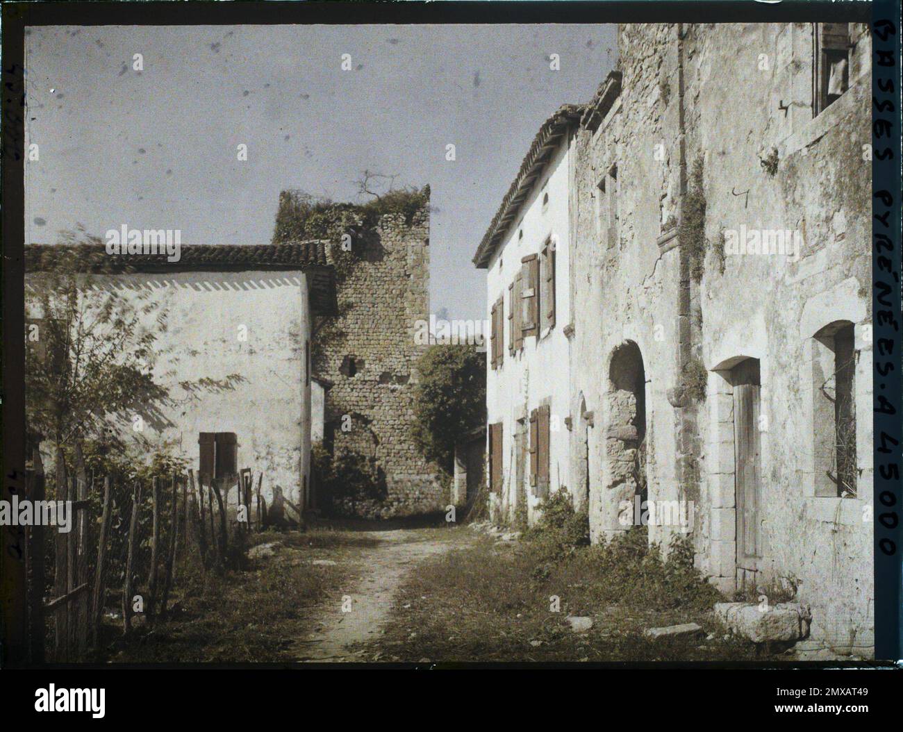 Guiche, France , 1924 - Aquitaine - Auguste Léon Banque D'Images