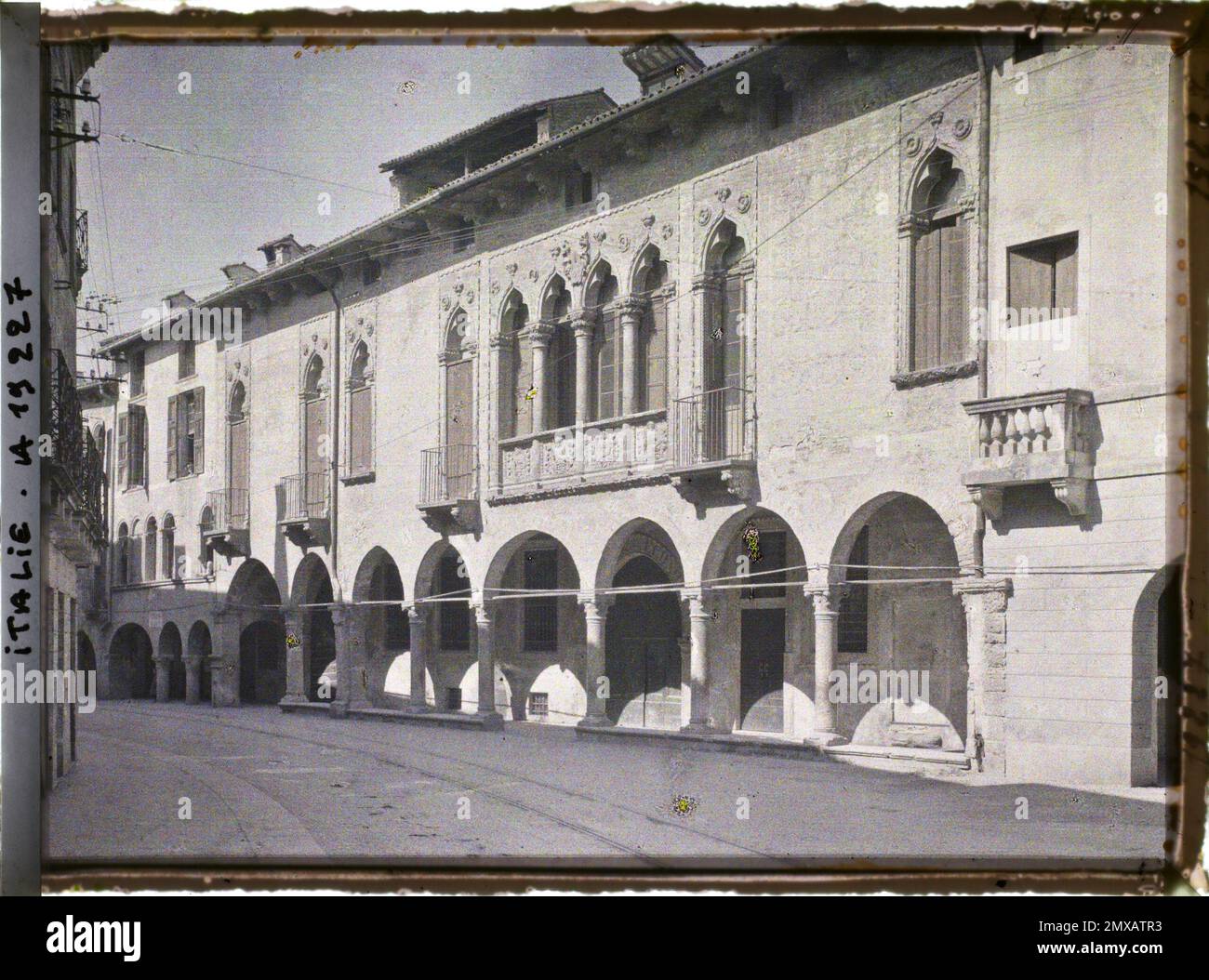 Adjointe, Italie Corso Andrea Palladio , 1918 - Italie - Fernand Cuville - (mars-août) Banque D'Images