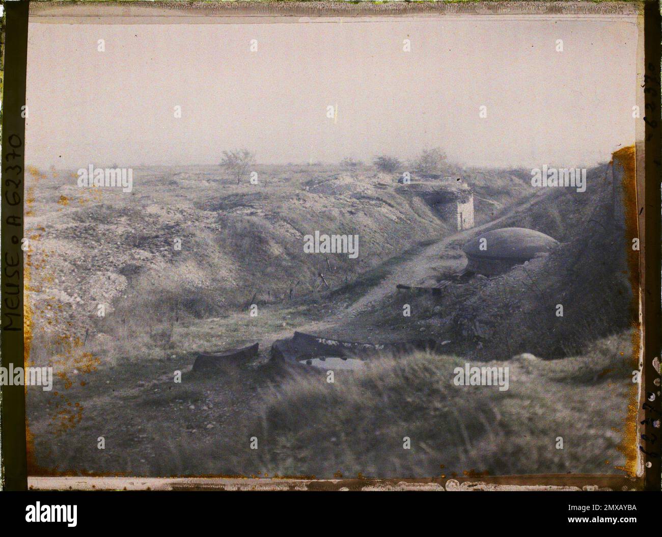 Vaux, France , 1929 - provinces françaises - Stéphane Passet - (26 mars -18 mai) Banque D'Images