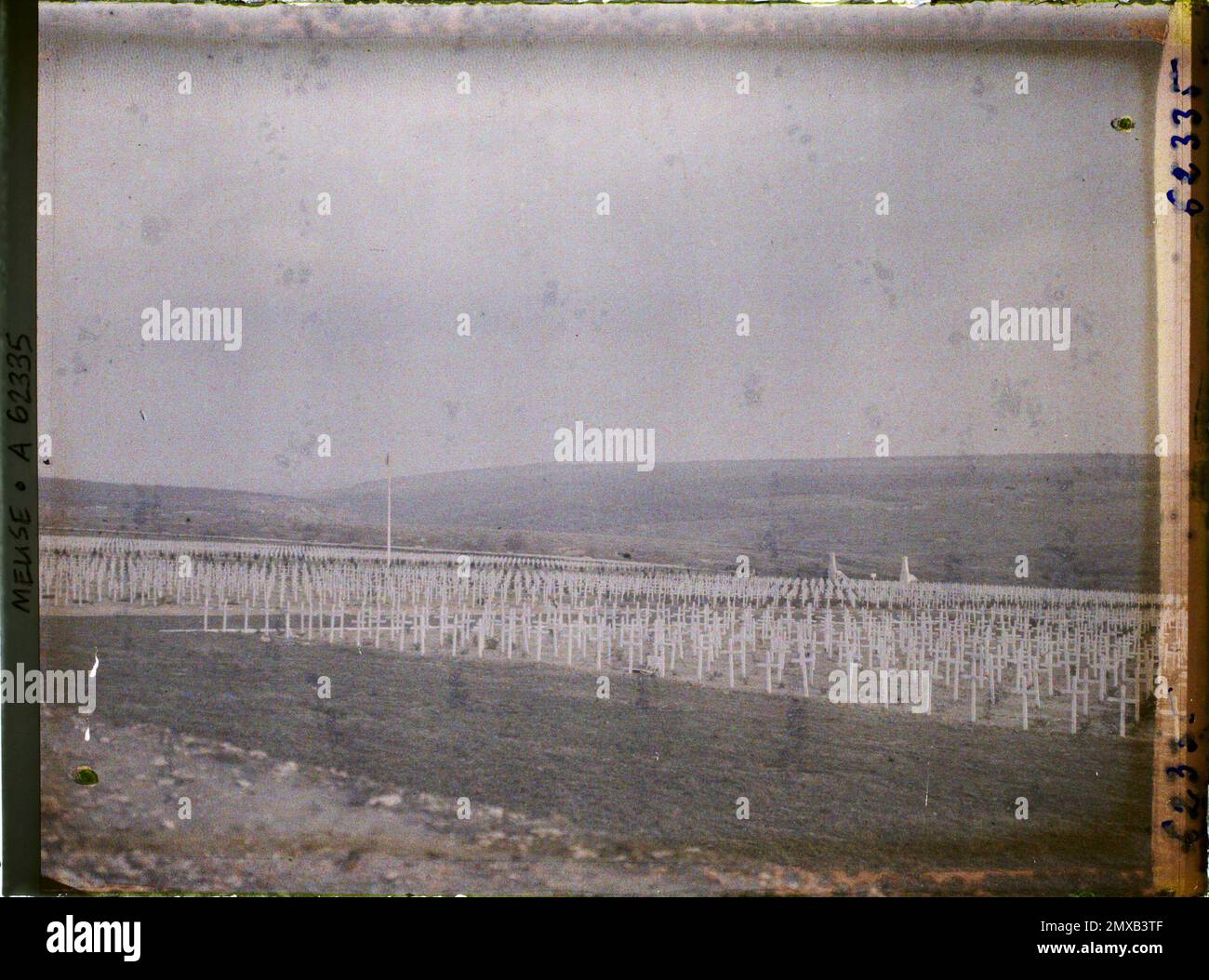 Douaumont, France , 1929 - provinces françaises - Stéphane Passet - (26 mars -18 mai) Banque D'Images