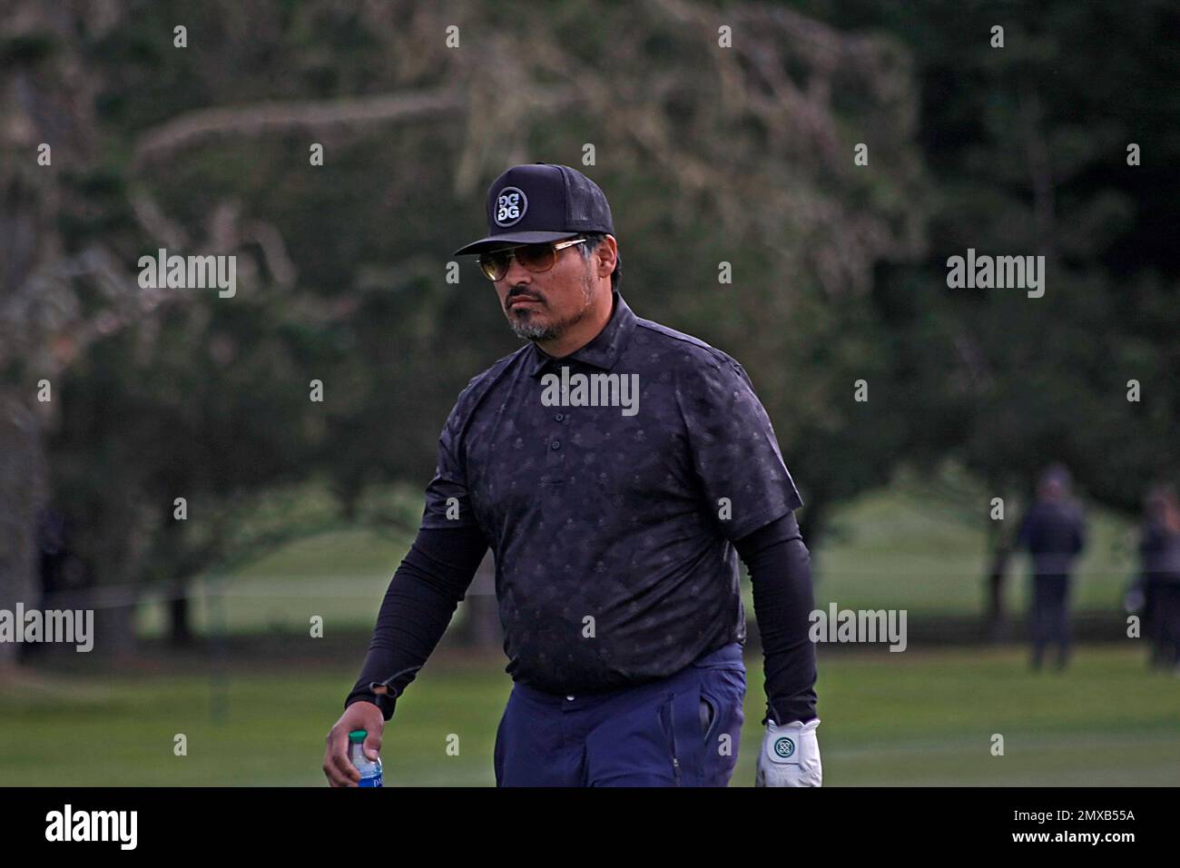 Pebble Beach, Californie, États-Unis. 1st févr. 2023. Michael Pena à Spyglass Hill lors du premier tour au tournoi DE golf AT&T Pro-Am PGA, à Pebble Beach Links Credit: Motofoto/Alay Live News Banque D'Images