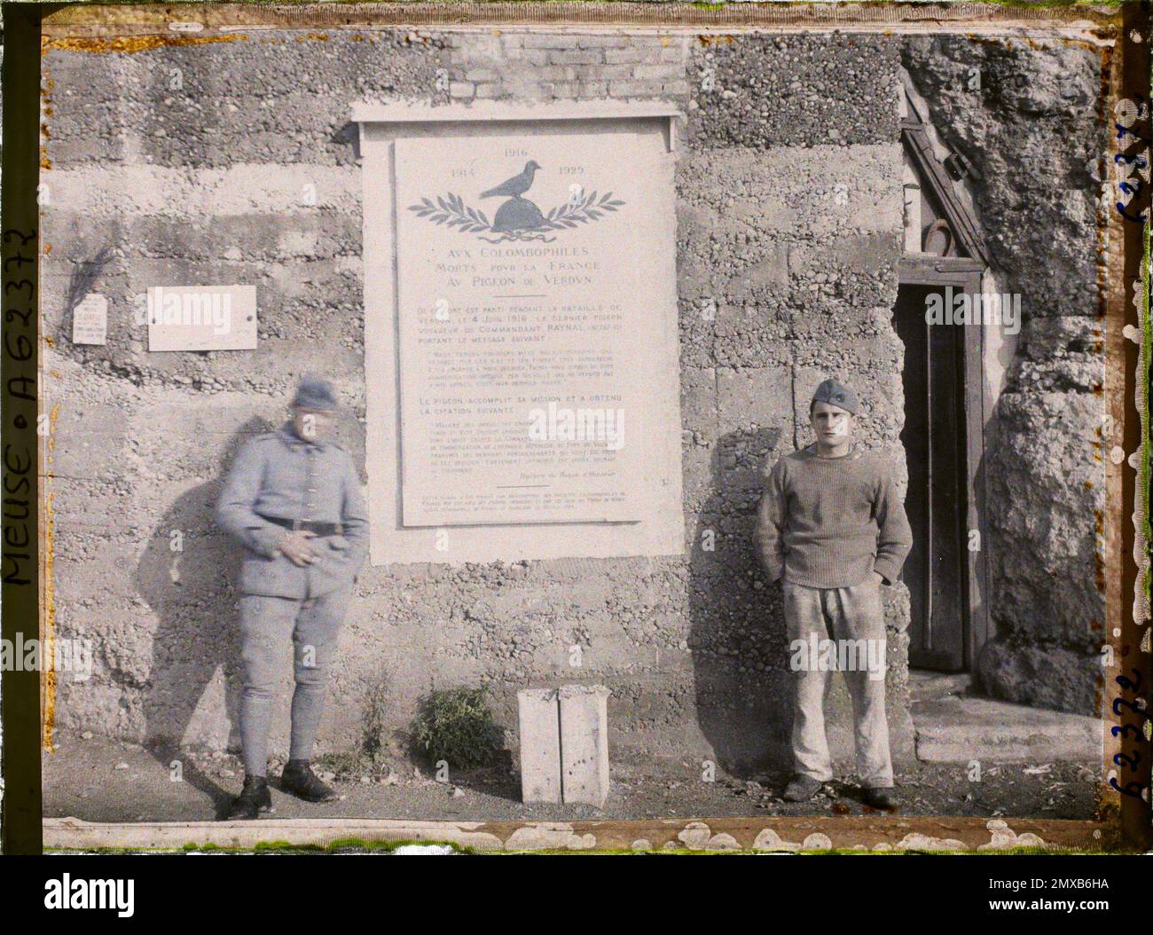 Vaux, France , 1929 - provinces françaises - Stéphane Passet - (26 mars -18 mai) Banque D'Images