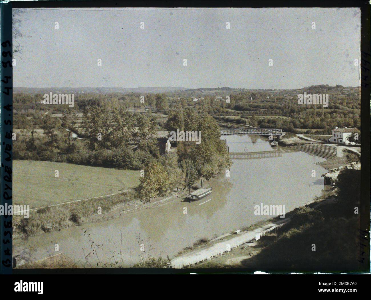 Guiche, France , 1924 - Aquitaine - Auguste Léon Banque D'Images
