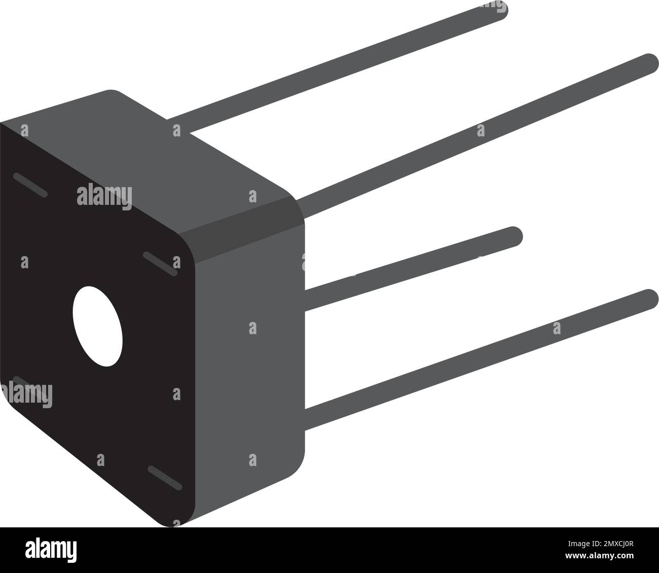 Diode icône vecteur illustration logo design templat. Illustration de Vecteur