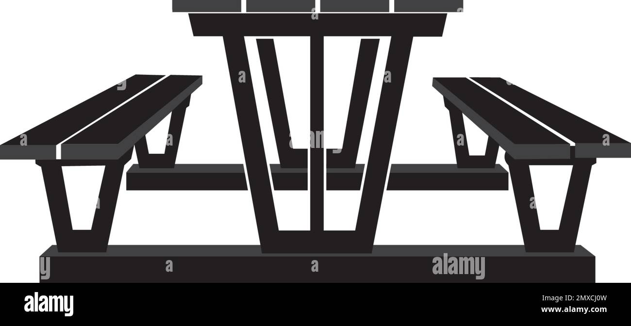 Tableau de pique-nique icône vecteur illustration design, symbole et arrière-plan Illustration de Vecteur