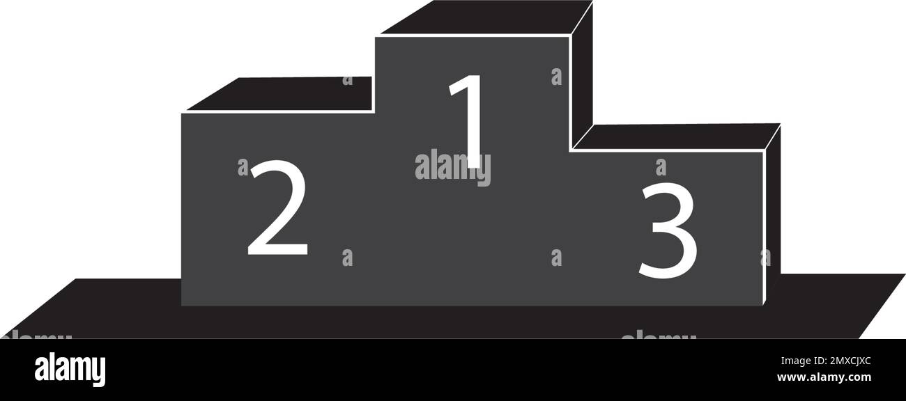 modèle de conception d'illustration vectorielle d'icône de socle. Illustration de Vecteur