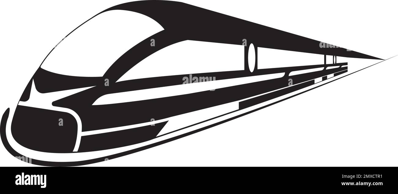 Train icône vecteur illustration logo arrière-plan de conception. Illustration de Vecteur