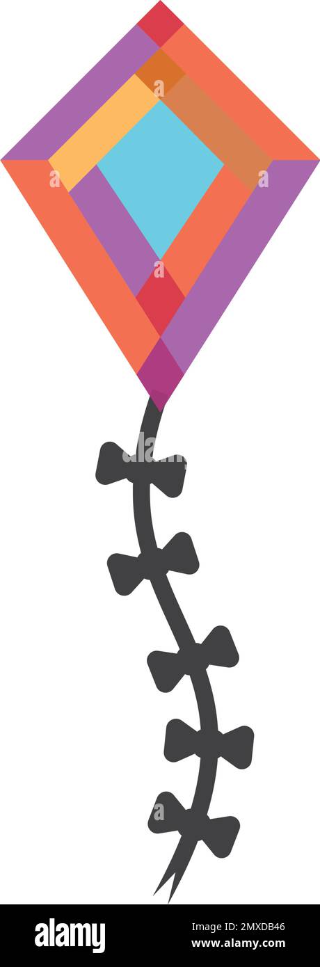 arrière-plan du motif d'illustration vectorielle du logo kite. Illustration de Vecteur