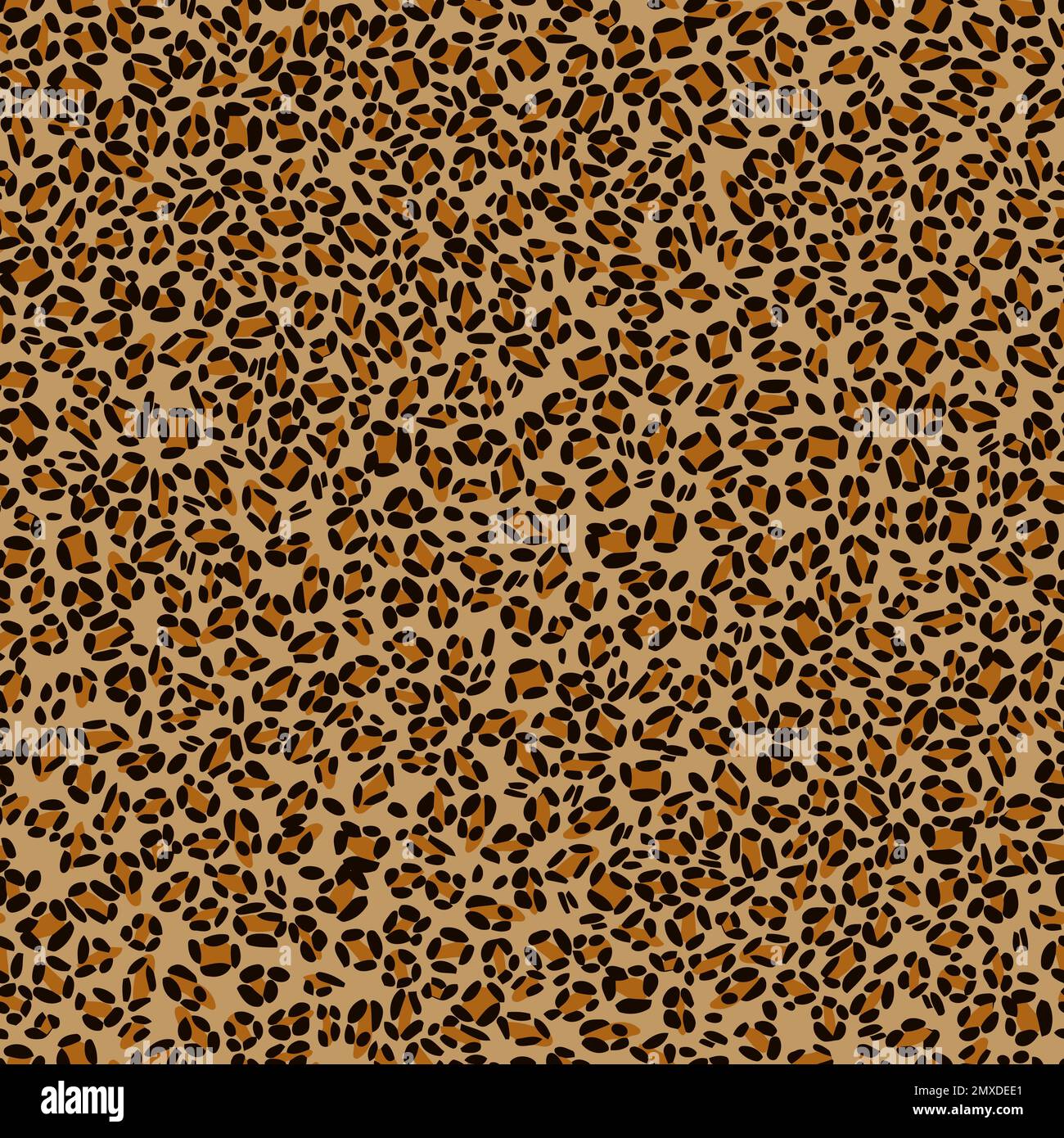 Motif léopard effet peau, motif camouflage vectoriel. Illustration de Vecteur