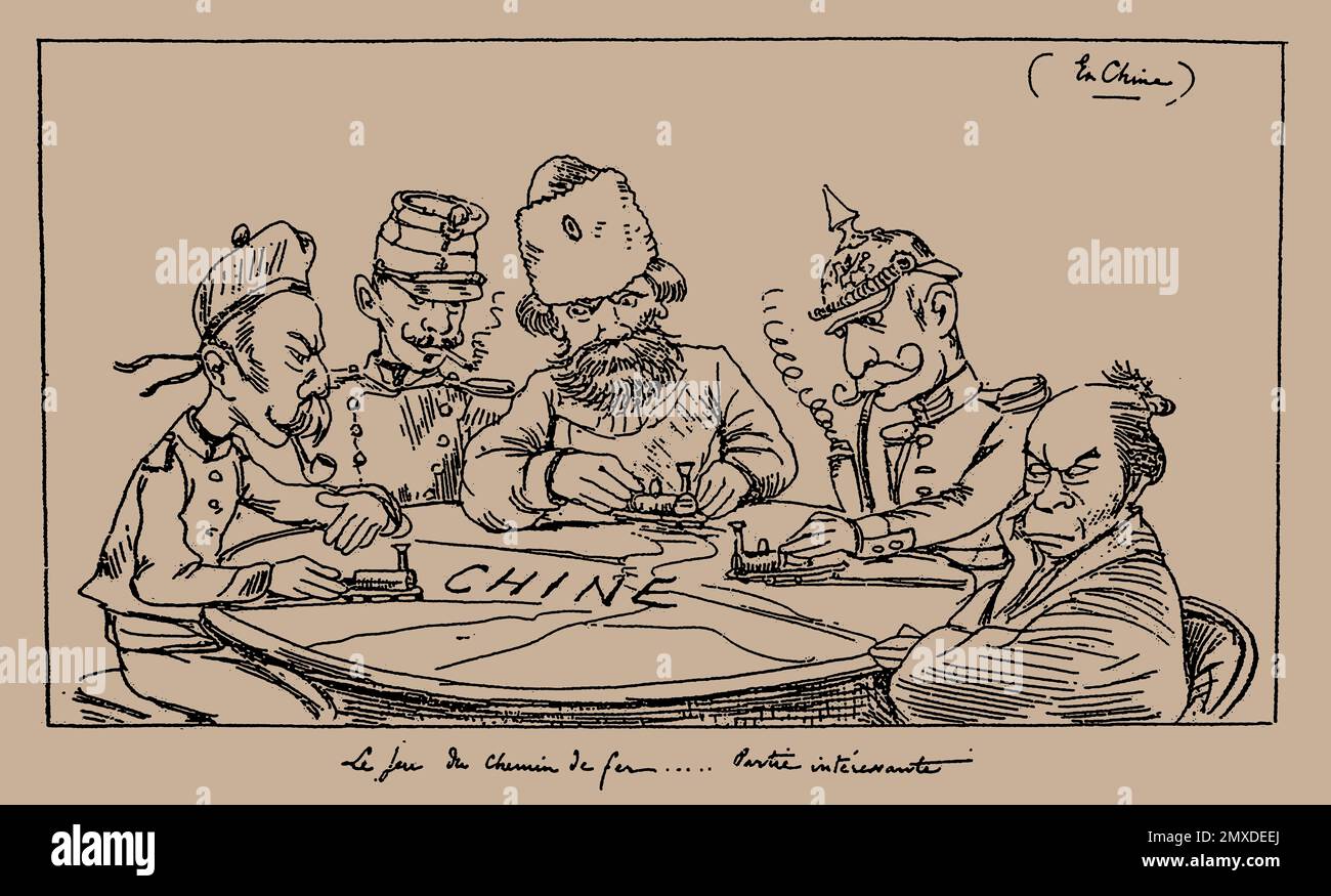 Jeu de chemin de fer (chemin de fer). Musée : COLLECTION PRIVÉE. Auteur: GEORGES BIGOT. Banque D'Images