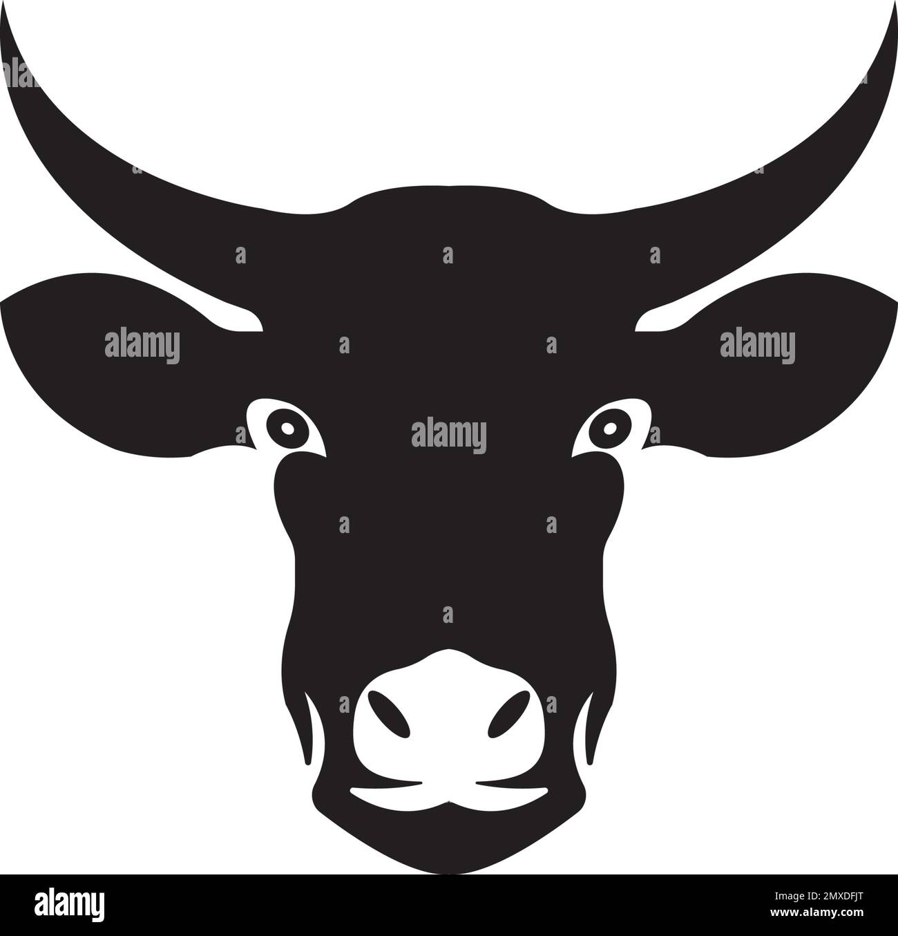 illustration du vecteur vache pour icône, symbole ou logo Illustration de Vecteur