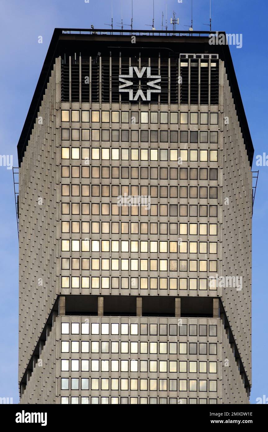 MetLife Building à côté de la Grand Central Station à New York, Manhattan. Conçu par l'architecte Walter Gropius. Banque D'Images