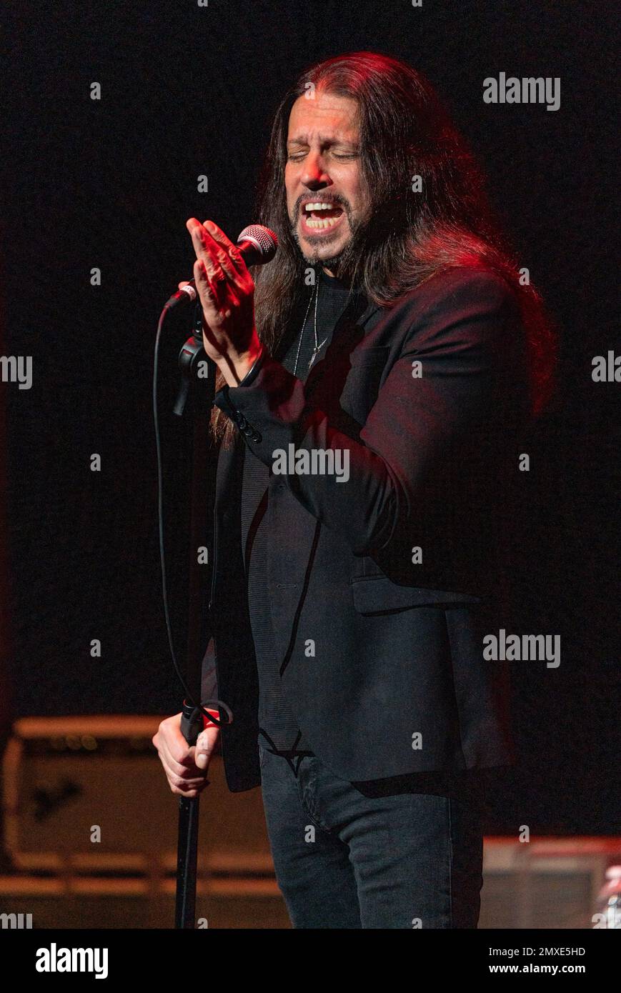 Fort Lauderdale, Floride, États-Unis. 02nd févr. 2023. Noah Hunt effectue pendant la panne est… Visite anniversaire 25th au Broward Centre for the Performing Arts sur 2 février 2023 à fort Lauderdale, Floride. Crédit : Mpi140/Media Punch/Alamy Live News Banque D'Images