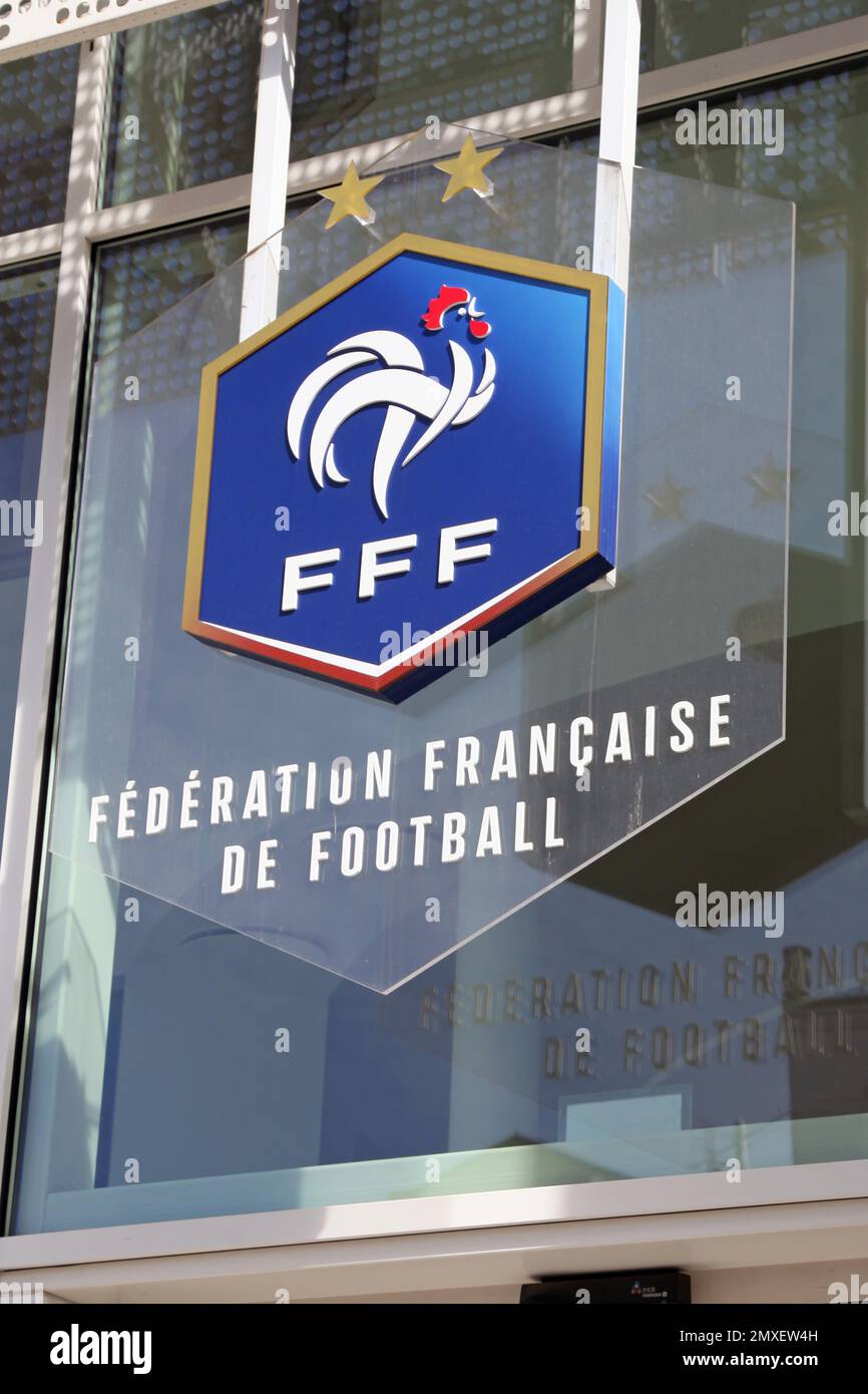 Siège de la Fédération française de football (Fédération française de football), boulevard de Grenelle, Paris, France Banque D'Images