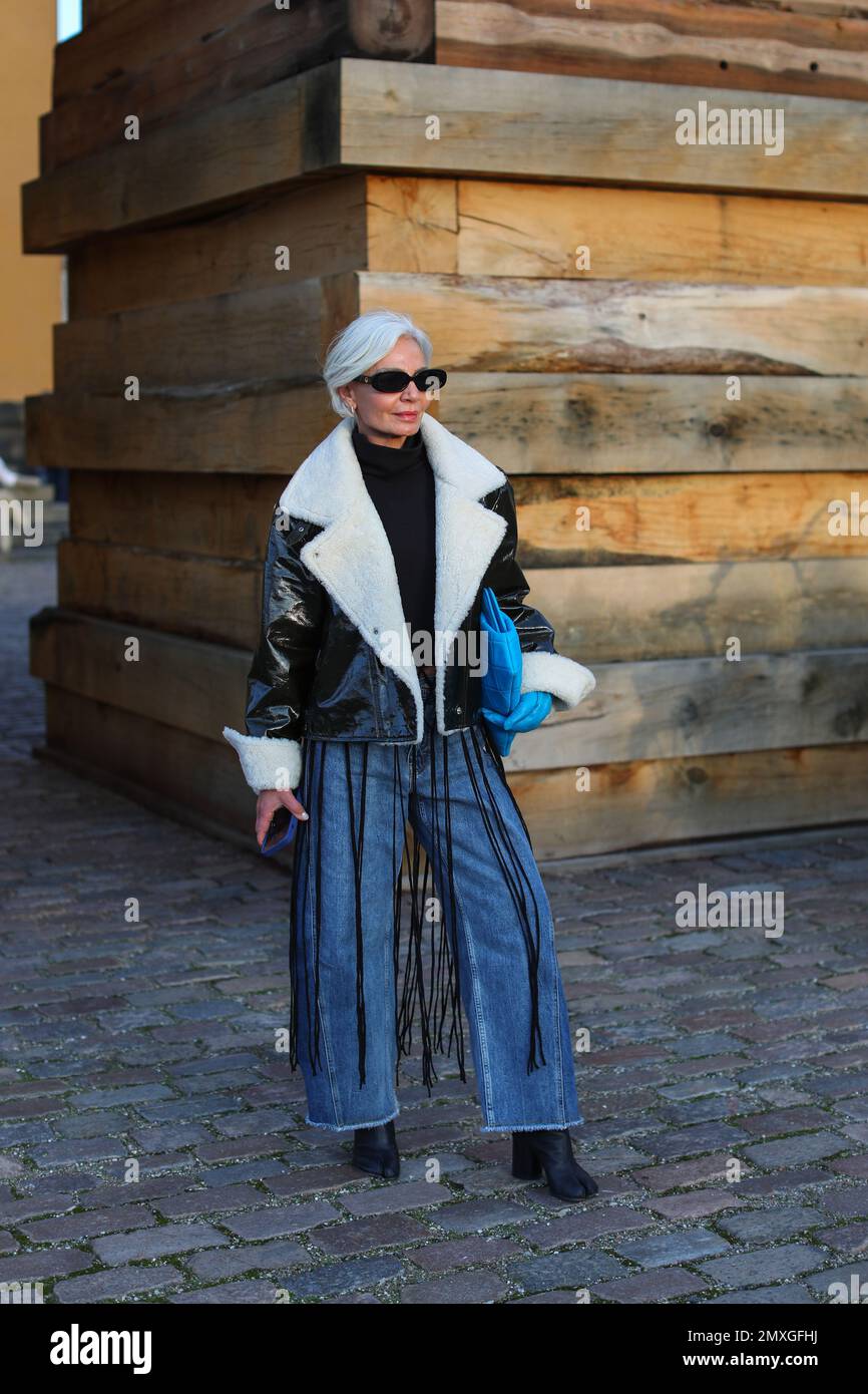 Copenhague Danemark. 02nd f vr. 2023. L influenceur de mode GRECE