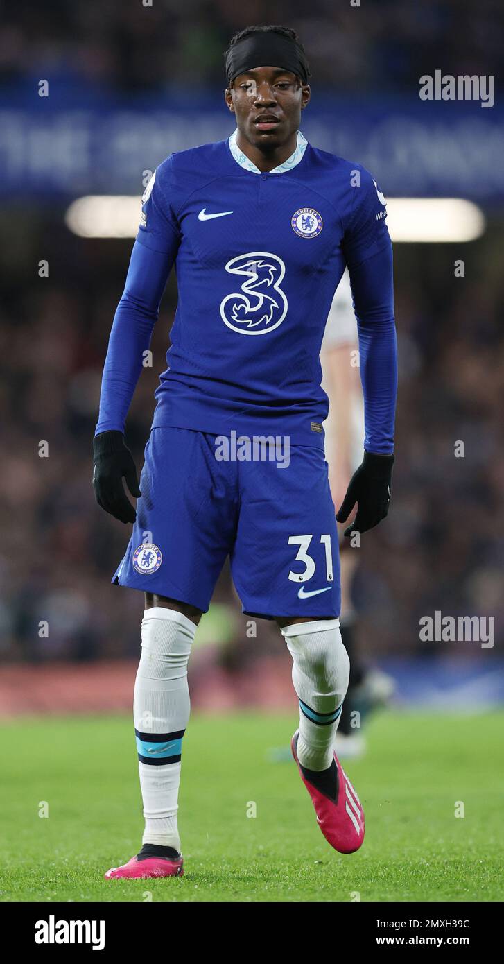 Londres, Royaume-Uni. 3rd février 2023. Noni Madueke de Chelsea pendant le match de la première Ligue au pont Stamford, Londres. Le crédit photo devrait se lire: David Klein / Sportimage crédit: Sportimage / Alay Live News Banque D'Images
