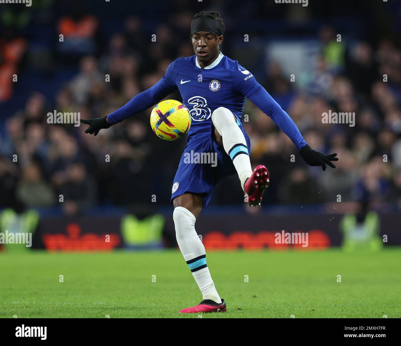 Londres, Royaume-Uni. 3rd février 2023. Noni Madueke de Chelsea pendant le match de la première Ligue au pont Stamford, Londres. Le crédit photo devrait se lire: David Klein / Sportimage crédit: Sportimage / Alay Live News Banque D'Images