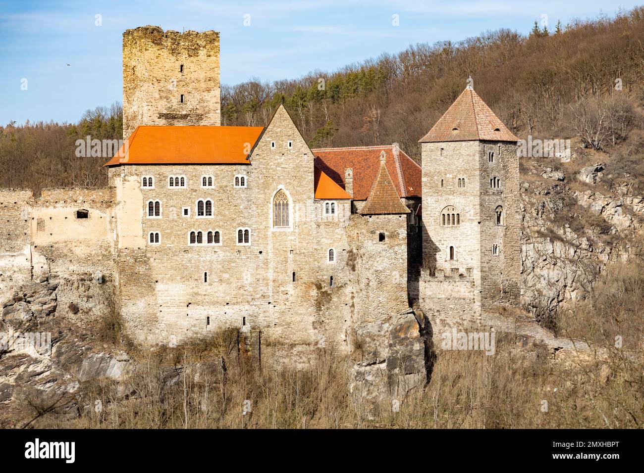 Hardegg Castle dans le nord de l'Autriche Banque D'Images