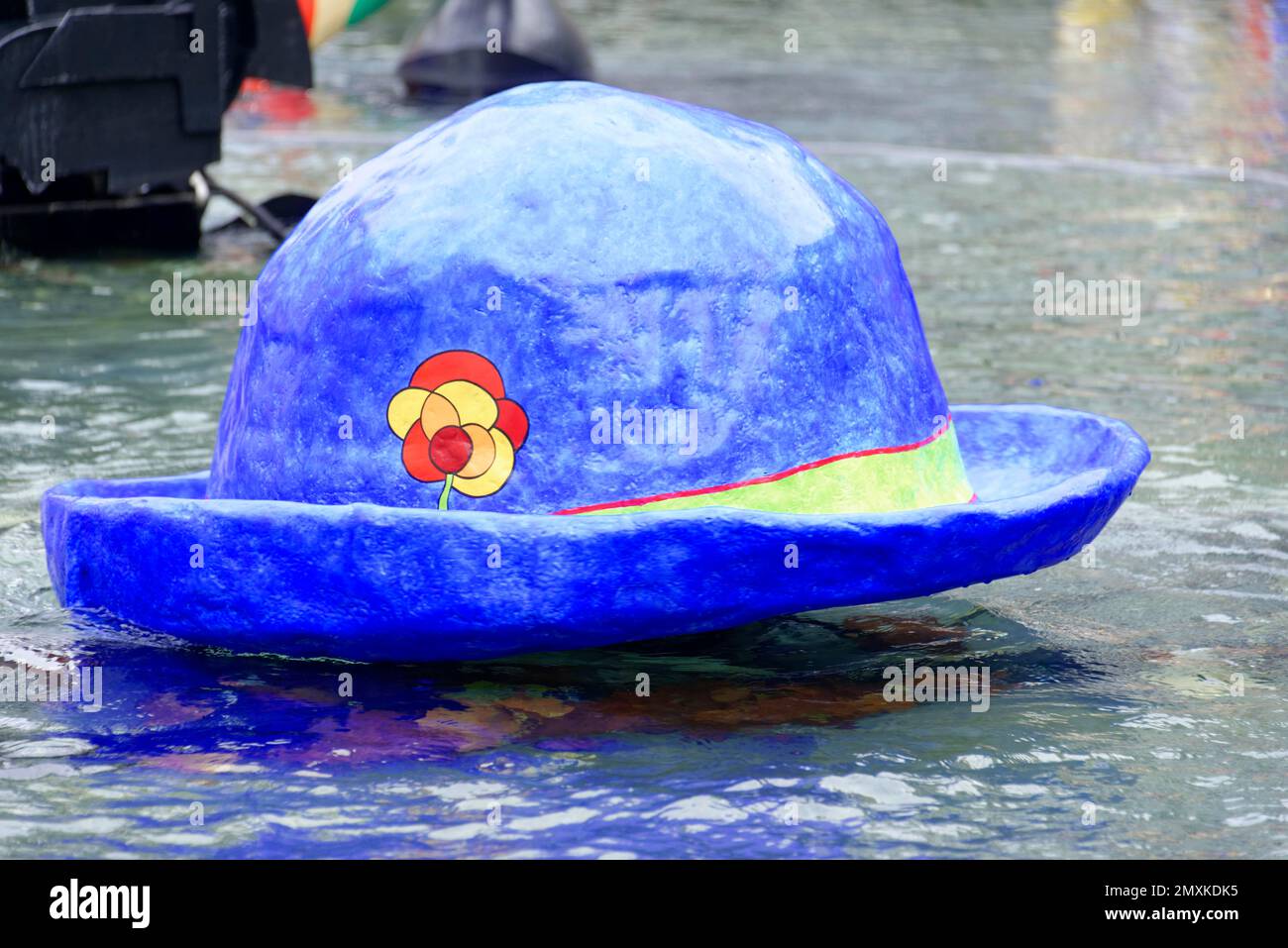 La Fontaine Stravinsky, place Igor Stravinsky, Centre Georges Pompidou, Paris, France, Europe Banque D'Images