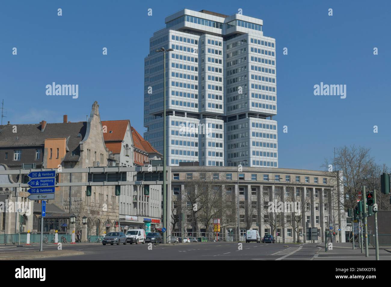 German Pension Insurance, Hohenzollerndamm, Wilmersdorf, Berlin, Allemagne, Europe Banque D'Images